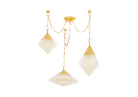 Pakabinamas šviestuvas ANGELIQUE E27 3x15W IP20 383-58-VPB-CE